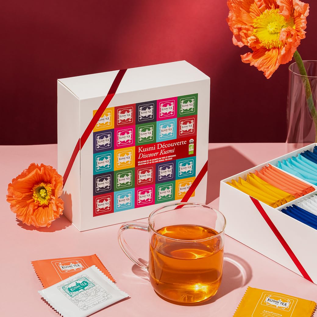 Amazon | KUSMI TEA クスミティー ギフトアソートメント ティーバッグ